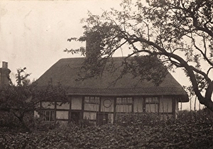 John Fletcher Collection - 'Wanderings In Sussex' Prints: A cottage in Sedlescombe, 1908