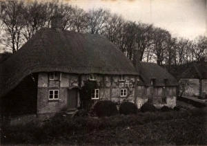 John Fletcher Collection - 'Wanderings In Sussex' Prints: Cottage in South Harting, 1909