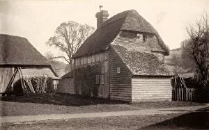 Images Dated 20th February 2015: Cottages at Charlton, 1909