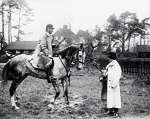 Cowdray Meet, Shamrock Inn - April 1939 Cowdray Meet, Shamrock Inn - April 1939
