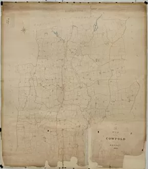 Tithe Award Maps, 1808-1859 Collection: Cowfold tithe map, 1840