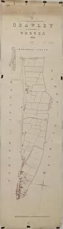 Tithe Award Maps, 1808-1859 Collection: Crawley tithe map, 1839 (North section)