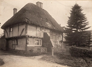 John Fletcher Collection - 'Wanderings In Sussex' Prints: Dallington: house, 1908