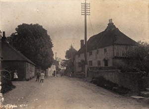 Ditchling: the village, 1906
