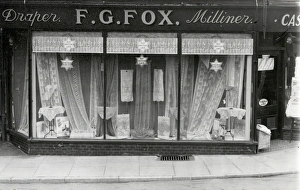 Drapers Shop Window - March 1939 Drapers Shop Window - March 1939