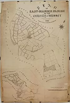 Tithe Award Maps, 1808-1859 Collection: East Marden tithe map, 1842