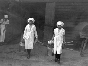 Barn Prints: East Sussex Federation Young Farmers Club - milking competition at Cuckfield