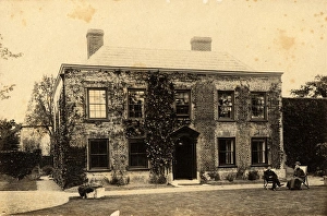 Sussex Prints: Exterior of the Rectory at Ashurst, 1 May 1893