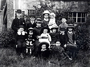 Family photograph, c1876-1908
