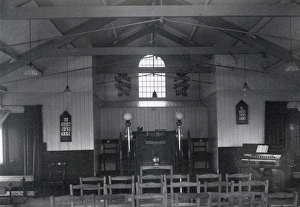 Fittleworth Chapel Interior - about 1941