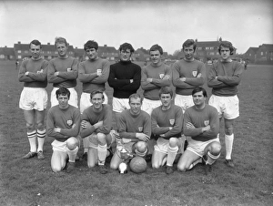Football Team with Cup in Sussex