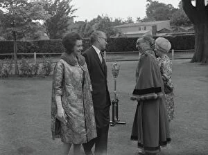 Chichester Photographic Collection: Garden Party hosted by the Mayor of Chichester in honour of the opening of the Chichester Festival
