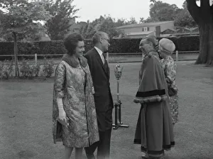 Garden Party hosted by the Mayor of Chichester in honour of the opening of the Chichester Festival Theatre