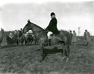 Gentleman sitting on a horse, 1936 Gentleman sitting on a horse, 1936