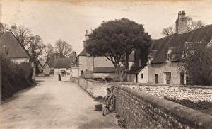 John Fletcher Collection - 'Wanderings In Sussex' Prints: Glynde villlage, 1908