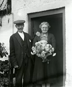 Images Dated 9th July 2015: Golden Wedding - October 1948