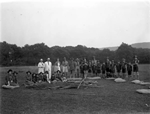 Graffham Boy Scouts, July 1935