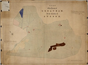 Greatham tithe map, c. 1837