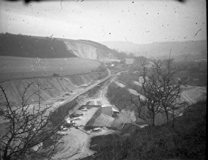 Grey Pit of the Amberely Quarry Railway 1940 Grey Pit of the Amberely Quarry Railway 1940