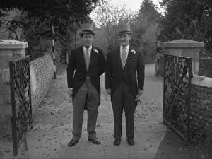 Groomsmen at wedding