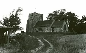 Images Dated 9th July 2015: Hamsey Old Church near Lewes - 4 August 1948