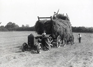 Hay Cart at Balls Cross - about 1939 Hay Cart at Balls Cross - about 1939
