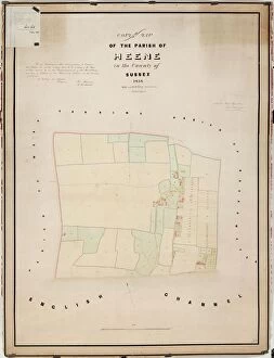 Tithe Award Maps, 1808-1859 Collection: Heene tithe map, 1838