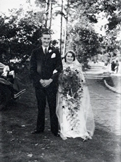 Wedding Prints: Her hero - about 1942
