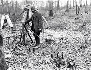 Hoop Shaver at Balls Cross - March 1939 Hoop Shaver at Balls Cross - March 1939