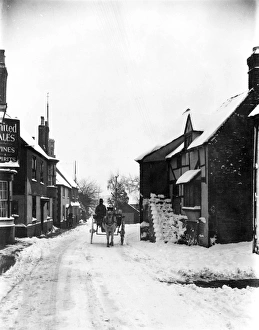 Horse and cart Angel Street, Petworth 1932