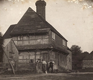 Horstead Keynes: old cottage, 1906 Horstead Keynes: old cottage, 1906