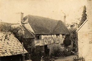 Village Prints: Houses in Try Town, Balcombe, 30 August 1890