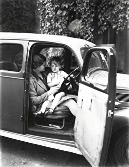 George Garland Prints: Can I drive?'- October 1944