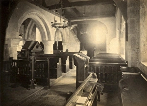 Interior of St James Church, Ashurst, 12 June 1895