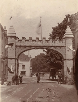Jubilee Arch, North Gate, Chichester, 1897