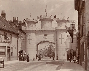 Jubilee Arch, North Gate, Chichester, 1897