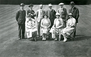 Hats Prints: King George V at Pitshill for Goodwood races, 1928
