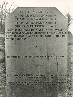 Kirdford Boys Memorial Stone - 1838