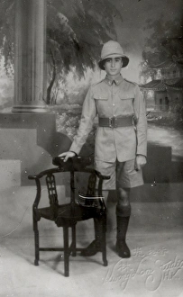 Shorts Prints: Kwong Lem Studio H. K. Portrait - about 1942