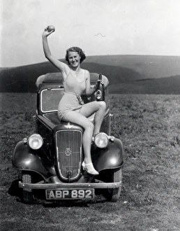 Lady Cider Drinker - about 1939 Lady Cider Drinker - about 1939