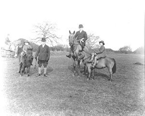 Groom Prints: Leconfield Meet at Holland Wood, c1930