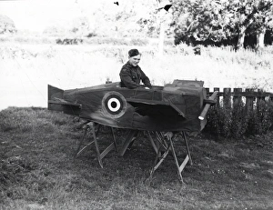 George Garland Prints: How do you like my aeroplane? - August 1943
