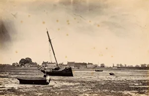 Low tide at Bosham Harbour, 18 May 1891