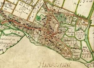 Additional Manuscript Collection: Map of Westbourne village, 1640