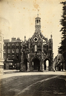 The Market Cross in Chichester, 4 September 1888 The Market Cross in Chichester, 4 September 1888