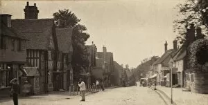 Images Dated 22nd January 2014: Mayfield main street, 1907