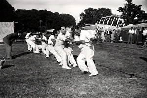 Mens Tug of War at Ebernoe Horn Fair