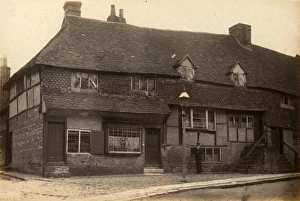 Midhurst: cottages on Knockhundred Row, 24 June 1893