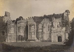 Images Dated 12th December 2012: Midhurst: Cowdray ruins, 1900