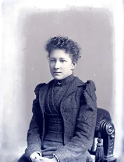 Portrait Prints: Miss Whittington, Church Street, Petworth